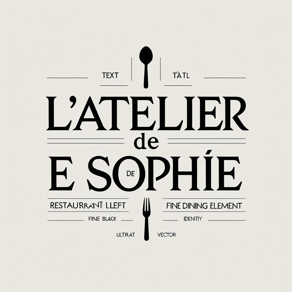 Logo classic pour fitness - design professionnel IA
